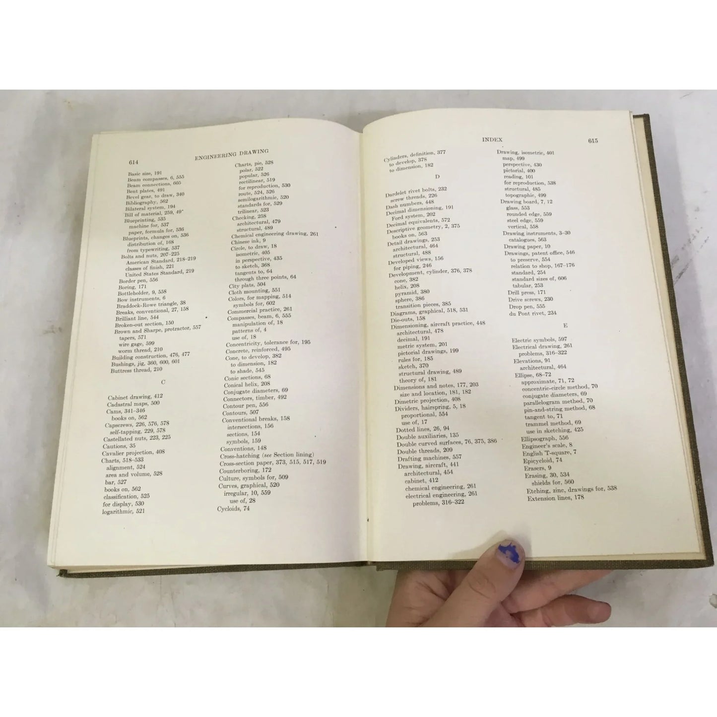 A Manual of Engineering Drawing For Students and Draftsmen Textbook by Thomas French - A+ Stuff