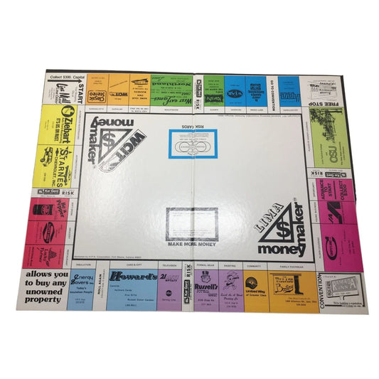 Vintage Money Maker (A Game of Free Enterprise) Family Board Game Collectors Edition - A+ Stuff