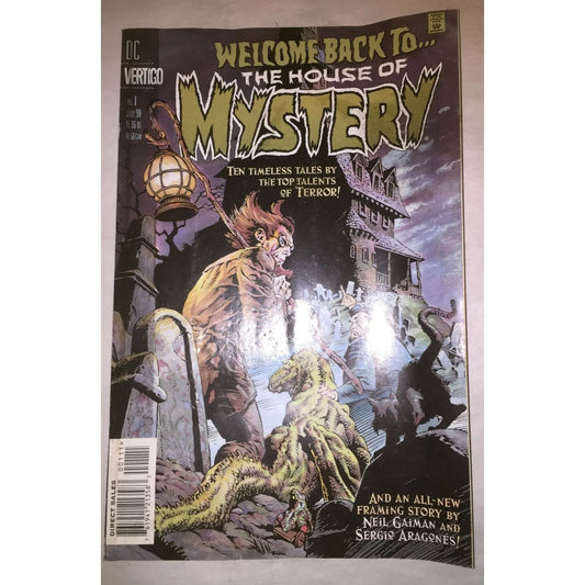 Welcome Back to the House of Mystery Dc Vertigo Comic No 1 July 98 - A+ Stuff