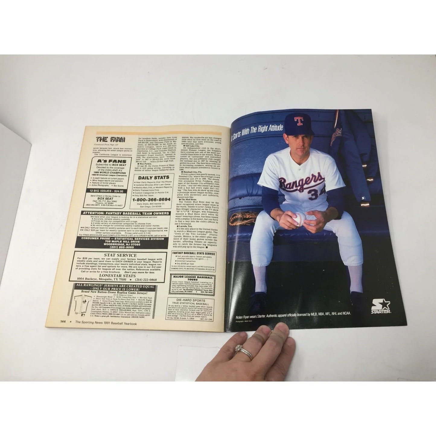 Vintage May 26, 1991 Yearbook The Sporting News Baseball Big Reds Alert - A+ Stuff
