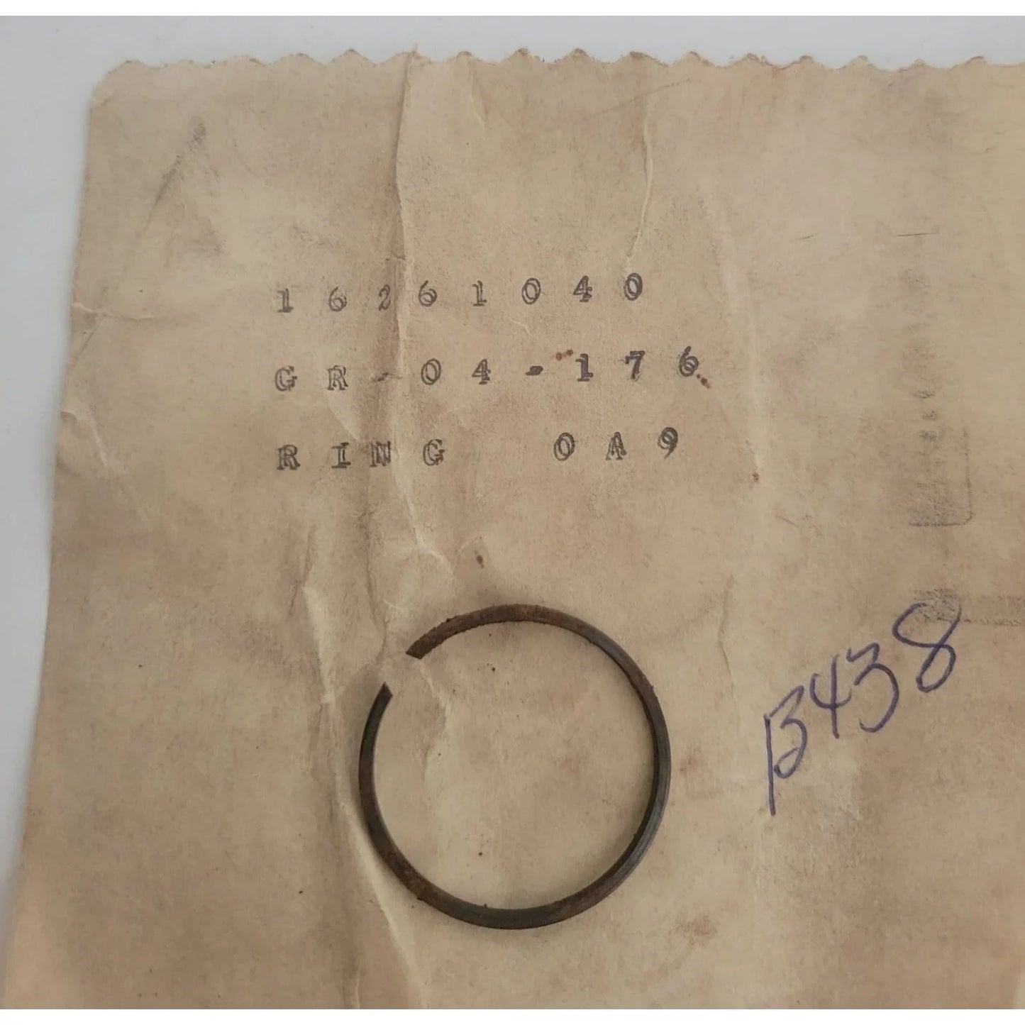 Genuine GM Part Ring GM 161040 General Motors Oem New Old Stock Part General Motors A+ Stuff