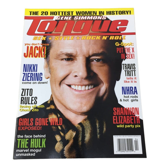 Gene Simmons Tongue- Sex* Style* Rock N' Roll-Collectible Magazine
