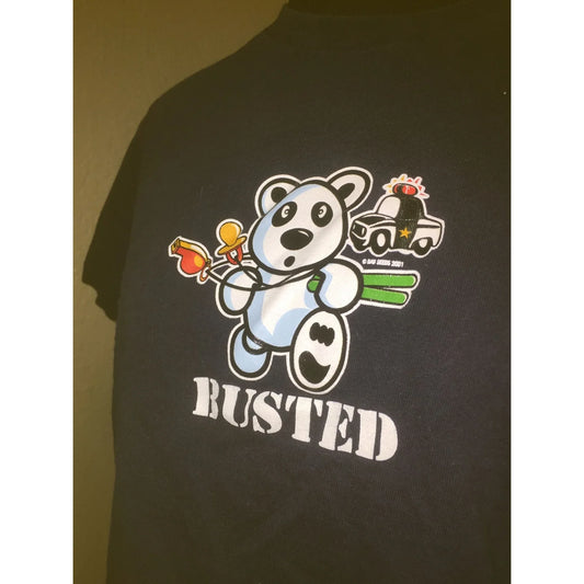 Bad Seeds "Busted" Short Sleeve Tee Shirt unisex Kids Size Large - A+ Stuff