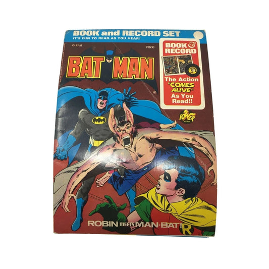 ''Bat Man: Robin Meets Man - Bat!'' - The Action ''Comes Alive'' as you Read - A+ Stuff - comic book - A+ Stuff