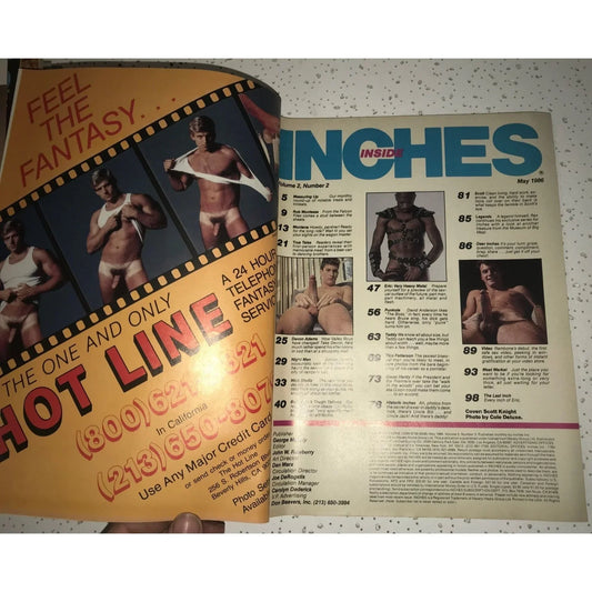 Inches The Magazine For men Who Think Big Vintage Magazine - A+ Stuff