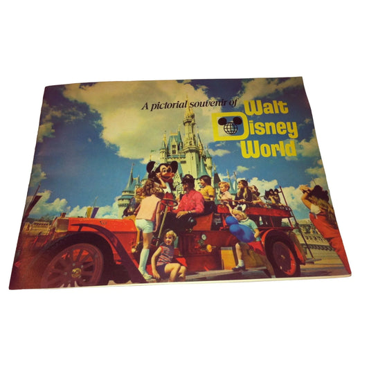 Vintage Walt Disney World Tourist Souvenir Booklet A Pictorial Souvenir - A+ Stuff