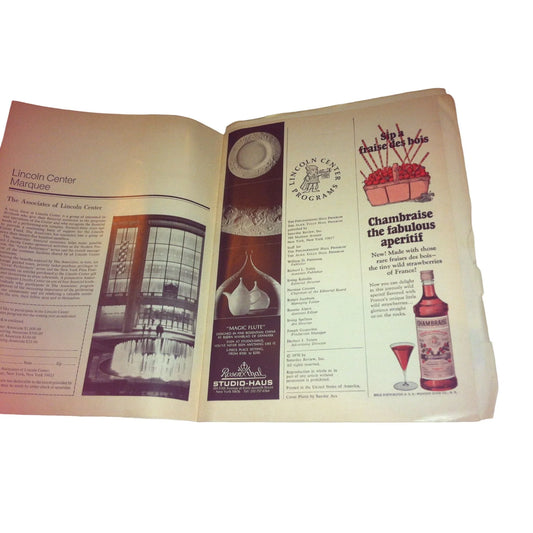 Philharmonic Hall Lincoln Center For The Performing Arts Vintage Paperback - A+ Stuff