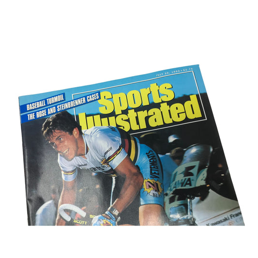 Sports Illustrated July 30, 1990 Greg LeMond Wins Another Magnifique