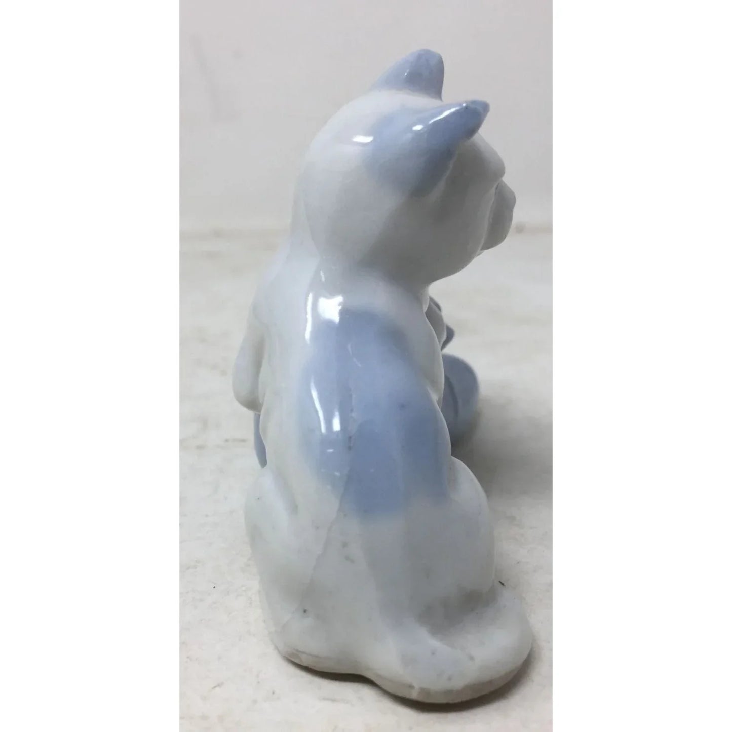 Vintage Occupied Japan Cat and Kittens Puss In Boots Porcelain Figurine A+ Stuff A+ Stuff