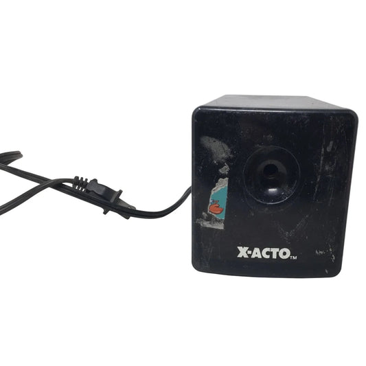 Black Corded X - ACTO Electric Pencil Sharpener - x - acto - Office Supplies - A+ Stuff