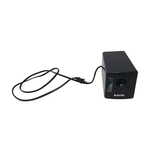Black Corded X - ACTO Electric Pencil Sharpener - x - acto - Office Supplies - A+ Stuff