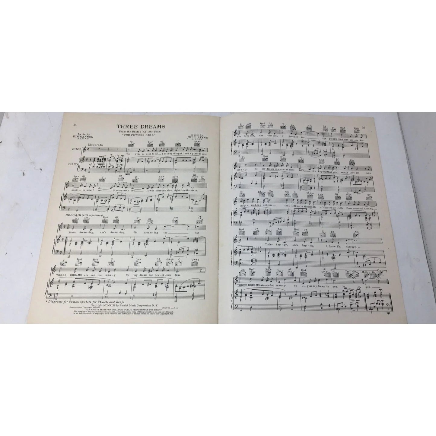 Book 3 Rainbow Album of Popular Songs Complete Words & Music - A+ Stuff - sheet music - A+ Stuff