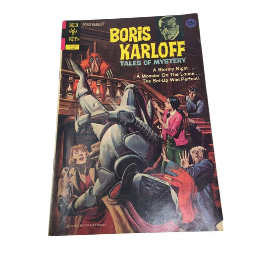 BORIS KARLOFF TALES OF MYSTERY VINTAGE COMIC BOOK - A+ Stuff - comic book - A+ Stuff