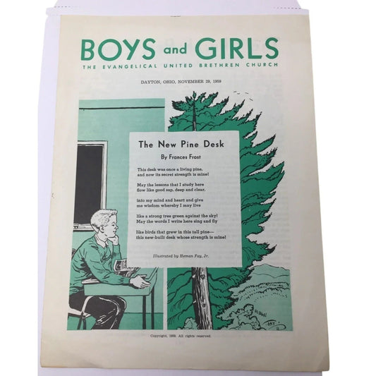 ''Boys and Girls The Evangelical United Brethren Church'' - A+ Stuff - books - A+ Stuff