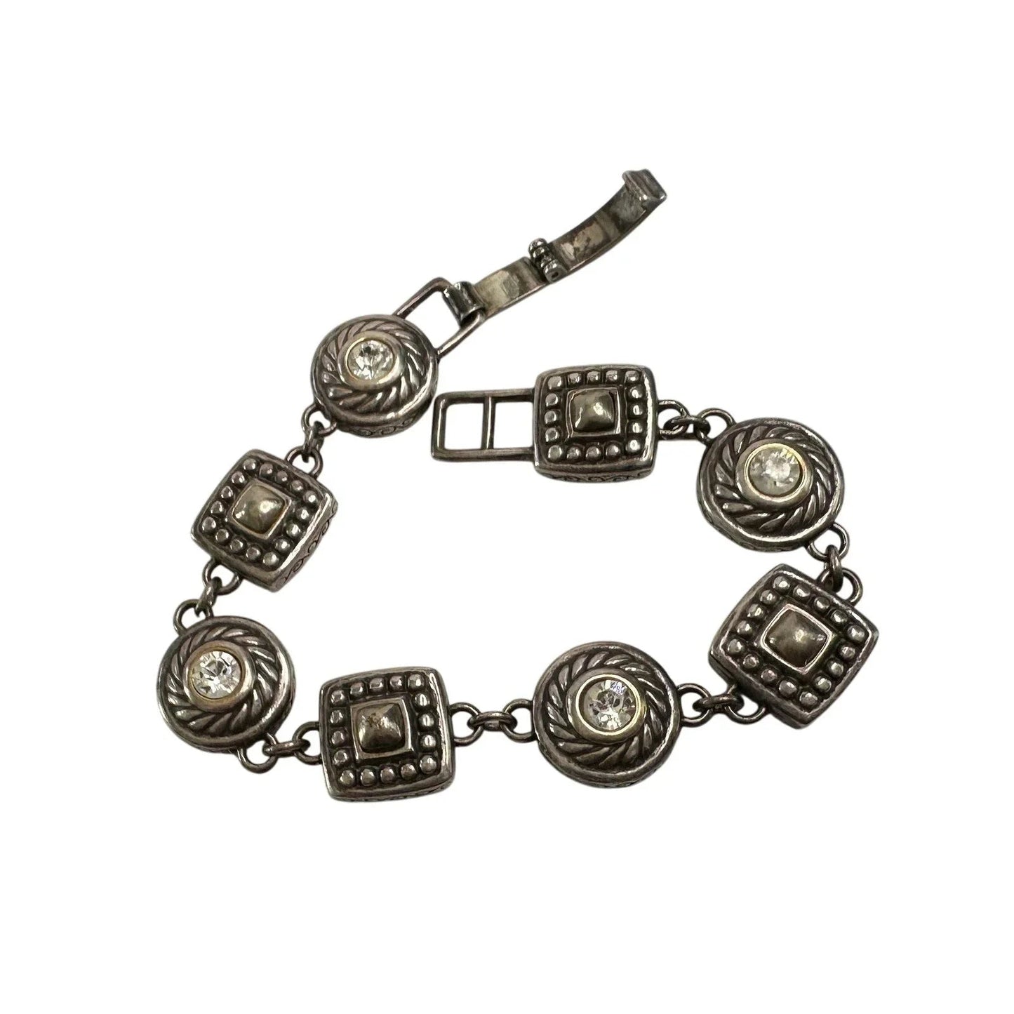 Brighton Heiress Crystal Link Bracelet, Hearts on Back Side instead of Crystals - Brighton - Designer Braceet - A+ Stuff