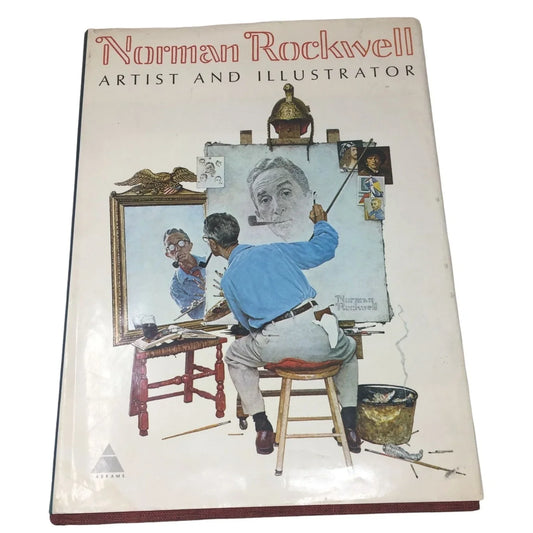 Norman Rockwell Artist And Illustrator Large Hardcover Book - A+ Stuff