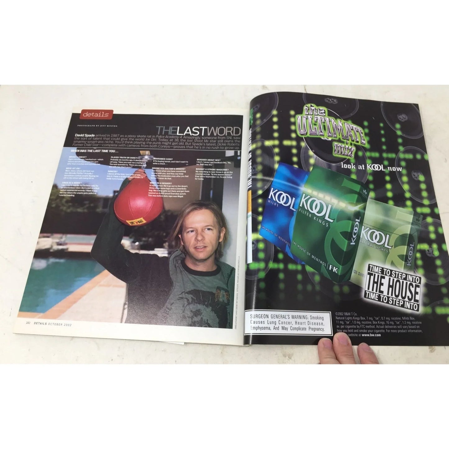 Details Power Issue Magazine- Leonardo DiCaprio, Eminem, Guy Ritchie, Robin Wright A+ Stuff A+ Stuff