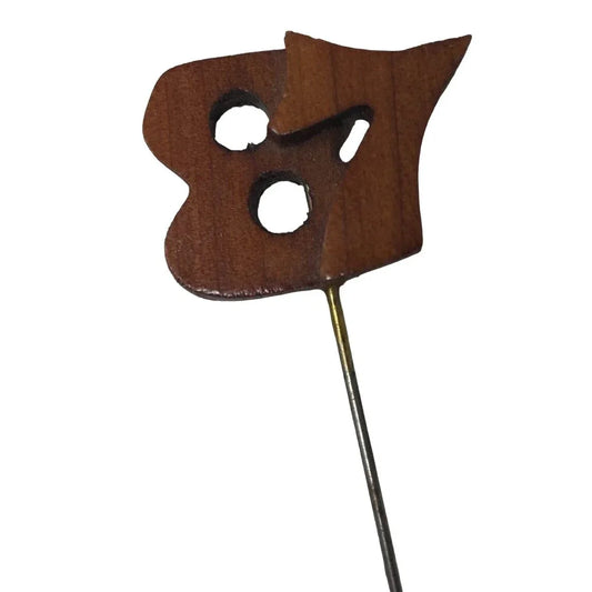 Class of 1987 Carved Wooden Stick Pin with Number 87 On It- About 3 Inches Long A+ Stuff A+ Stuff