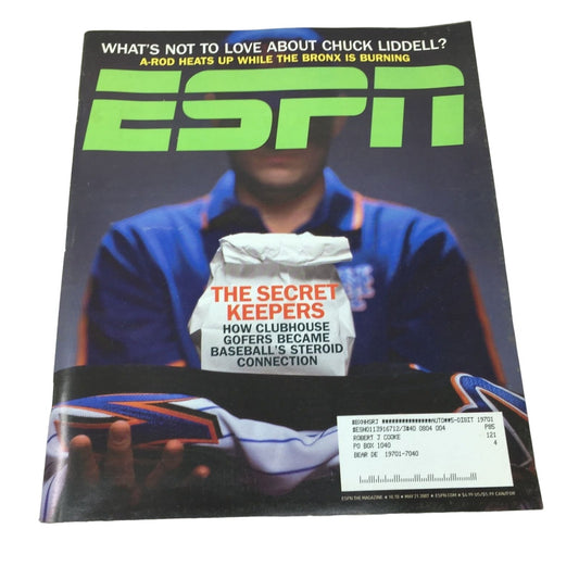 ESPN Magazine- The Secret Keepers - How Clubhouse Gofers Became Baseball's Steroid Connection