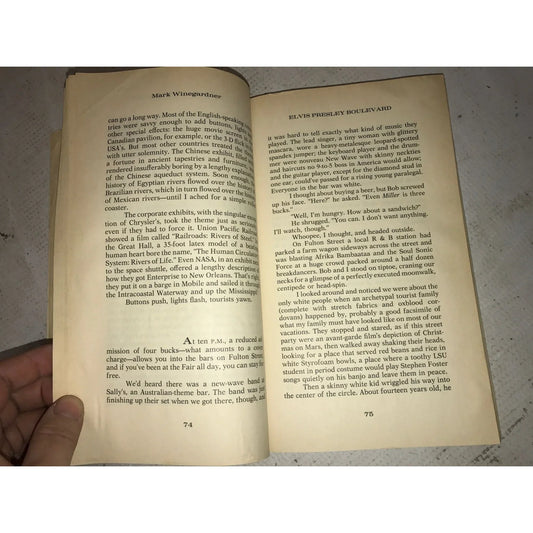 Elvis Presley Boulevard: From Sea to Shining Sea, Almost by Mark Winegardner - A+ Stuff