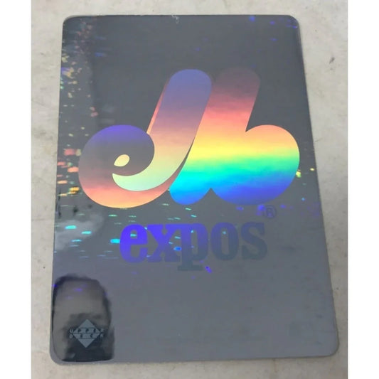 Vintage 1991 Upper Deck Montreal Expos Team Hologram Collectible Card/Sticker - A+ Stuff