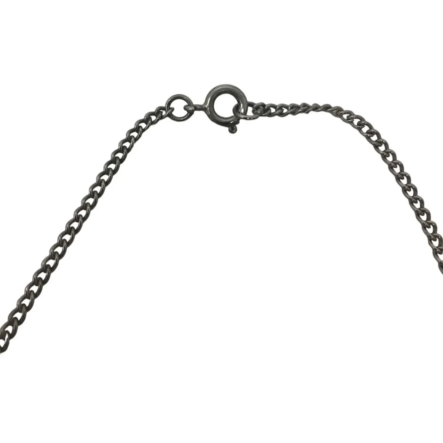 Men's Pewter Chain Necklace with A Cross Pendant - A+ Stuff