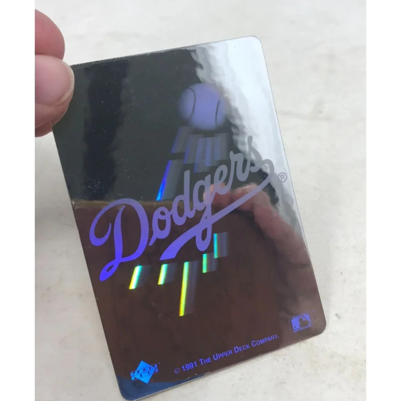 1991 Dodgers Hologram Baseball Card A+ Stuff A+ Stuff