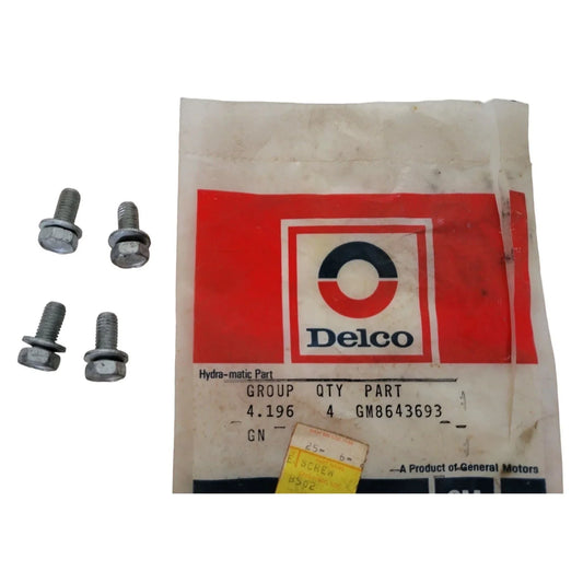 Delco Part #8643693 SCREWS New old Stock DELCO A+ Stuff