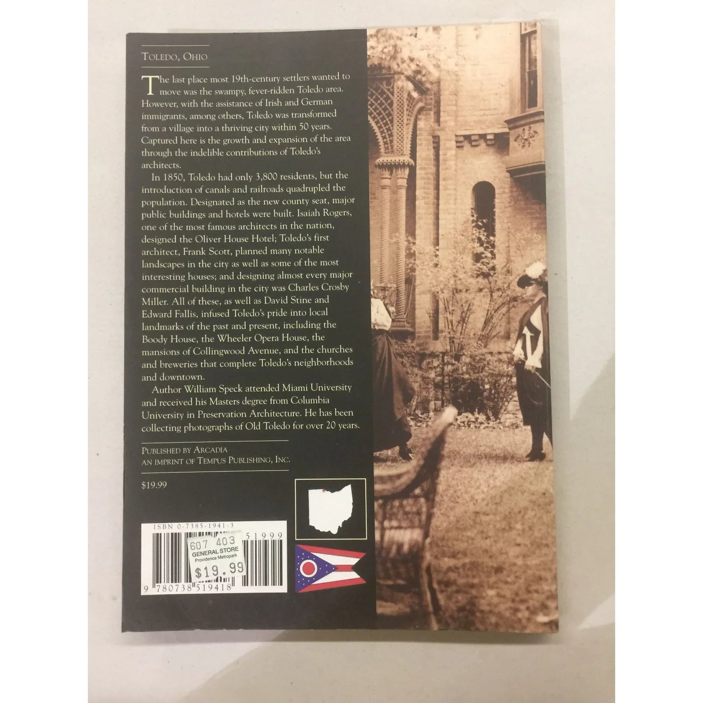 Images of America TOLEDO by William Speck Paperback book - A+ Stuff