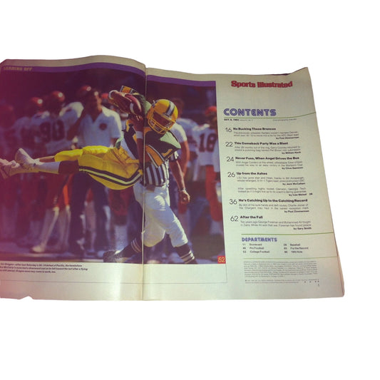 Sports Illustrated The Broncos Bust Out Vintage Magazine