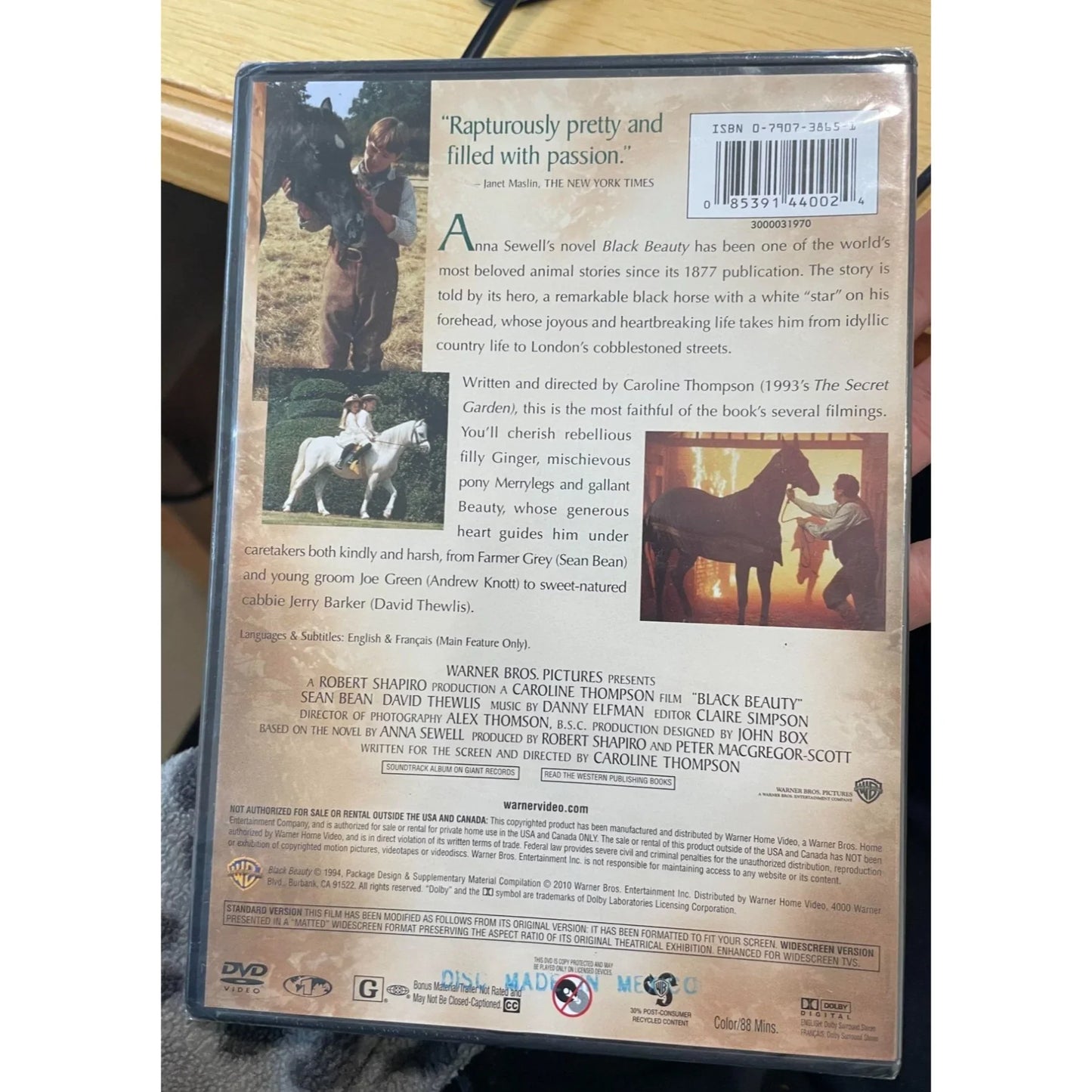 Black Beauty DVD- Sealed & New - A+ Stuff