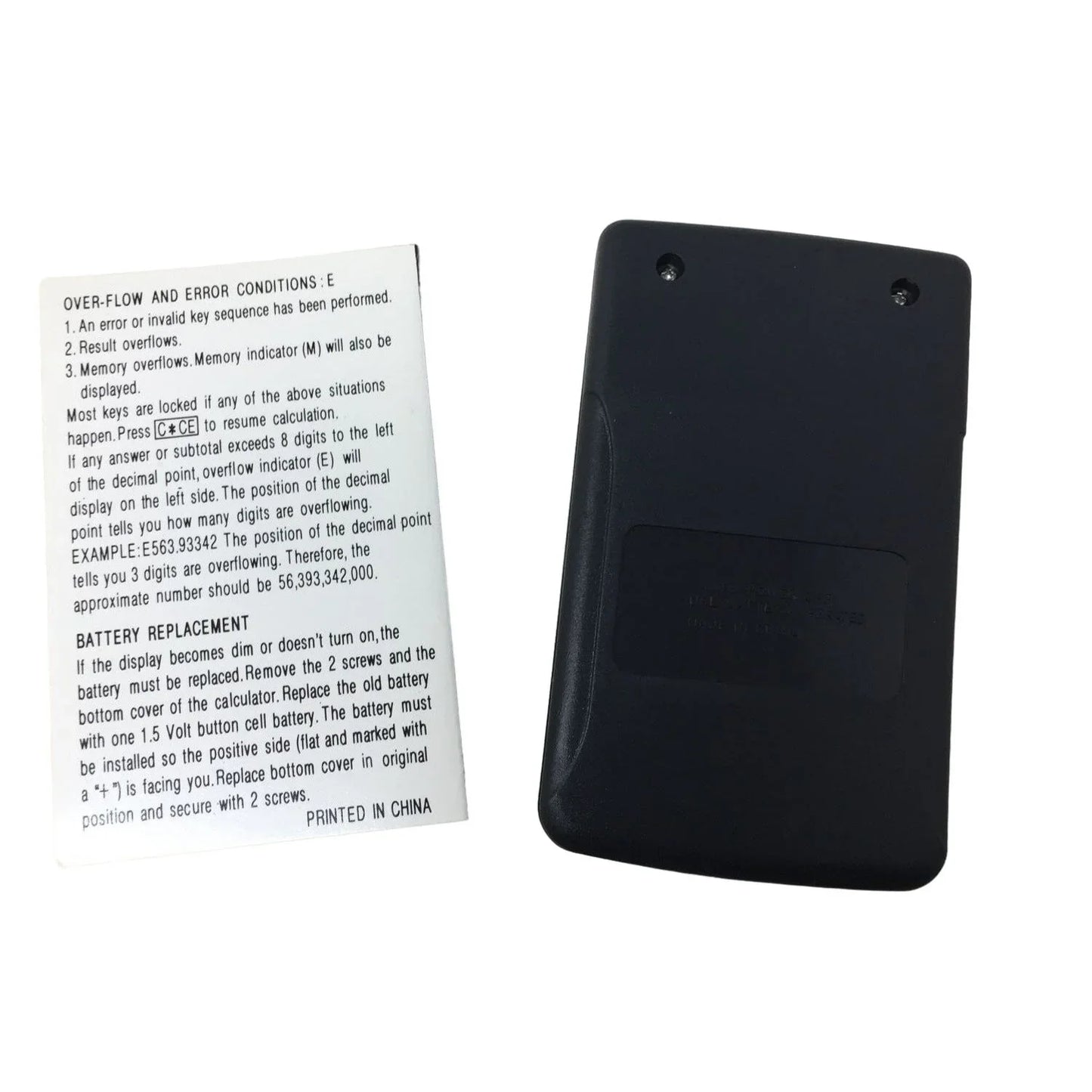 Infinity Personal Desktop Calculator New in Original Box A+ Stuff A+ Stuff