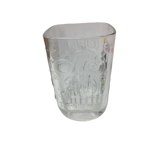 Vintage 2000 McDonalds Walt Disney World Mickey Mouse Magic Kingdom Glass Cup - A+ Stuff