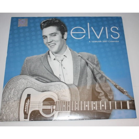 Elvis A 16 Month 2007 Calendar - A+ Stuff