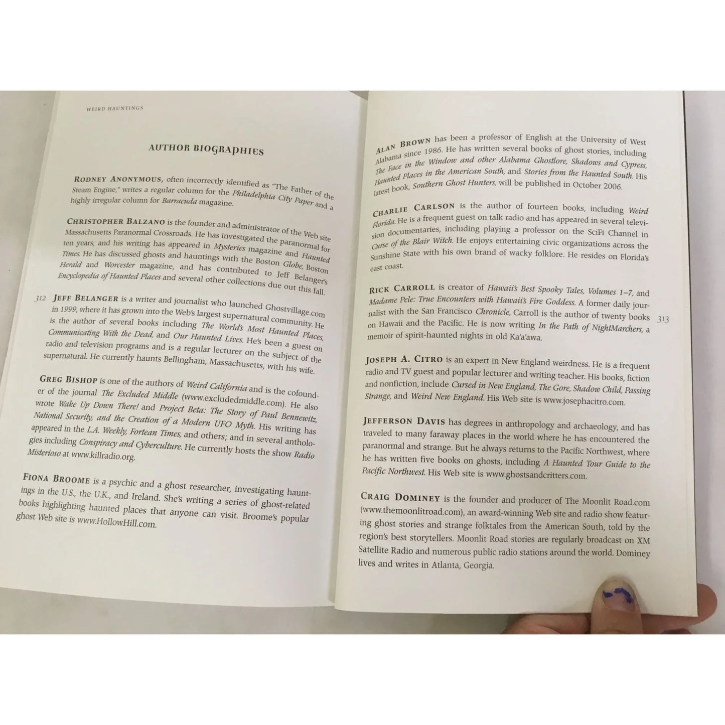 Weird Hauntings: True Tales of Ghostly Places book by Joanne Austin - A+ Stuff