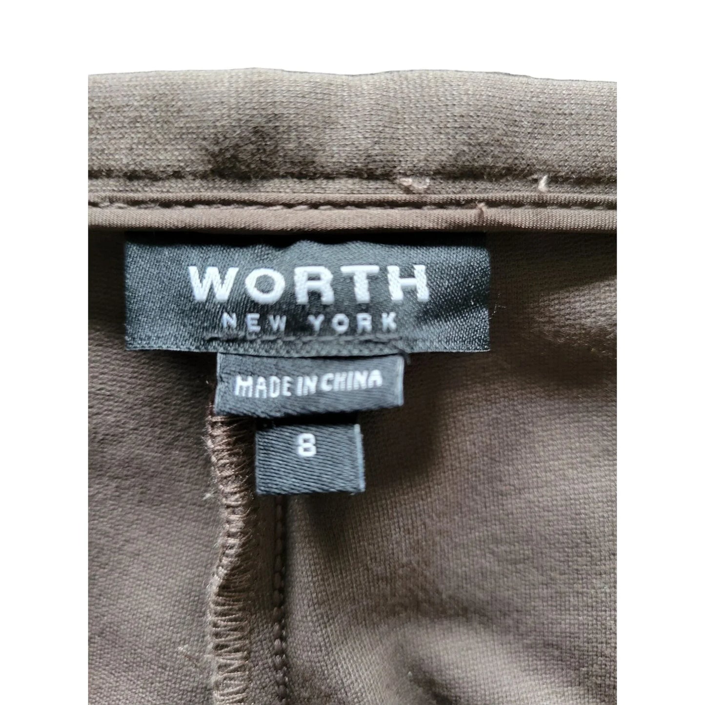 WORTH NEW YORK Brown dress pants size 8 WORTH NEW YORK A+ Stuff