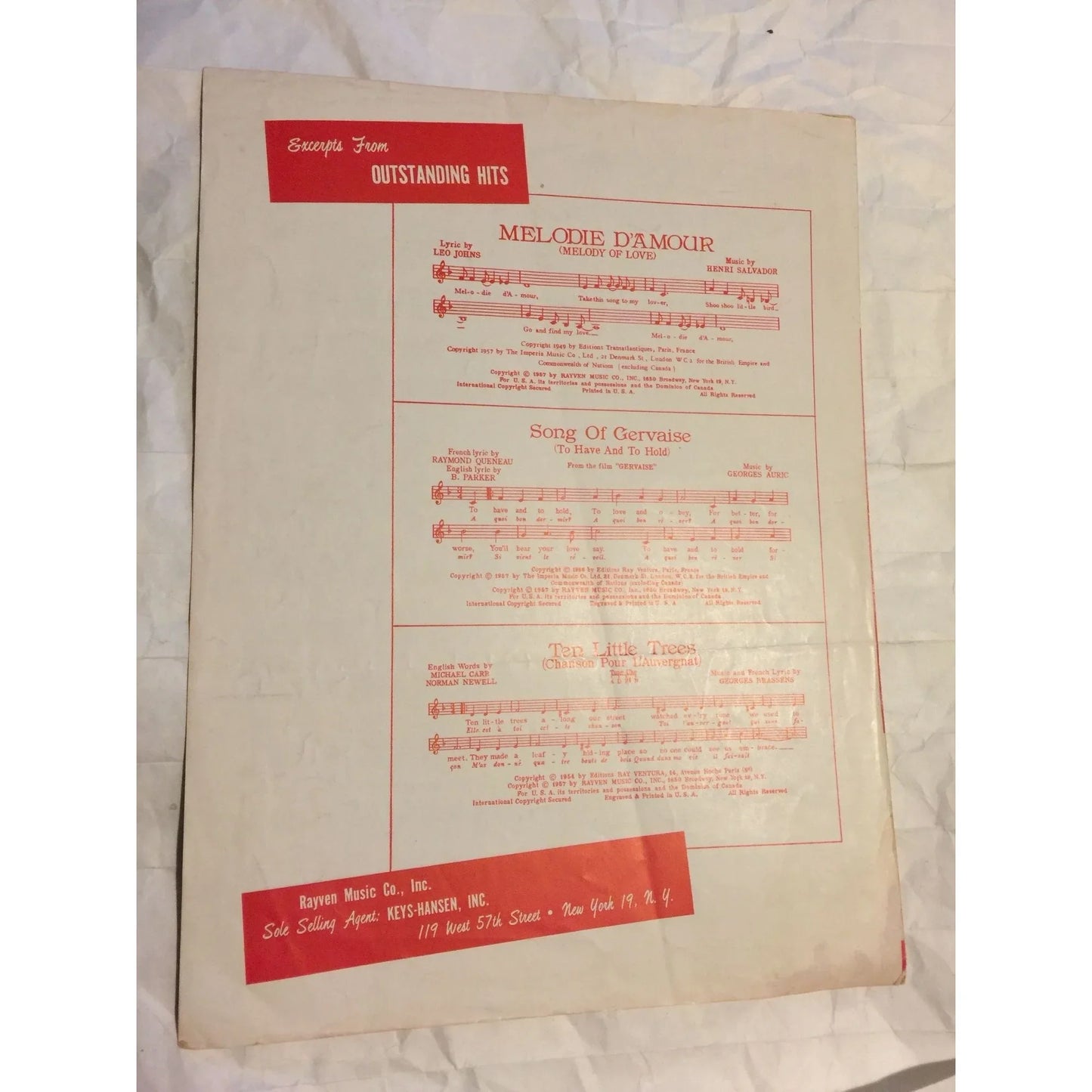 Wishing for Your Love by Sampson Horton Vintage Sheet Music - A+ Stuff