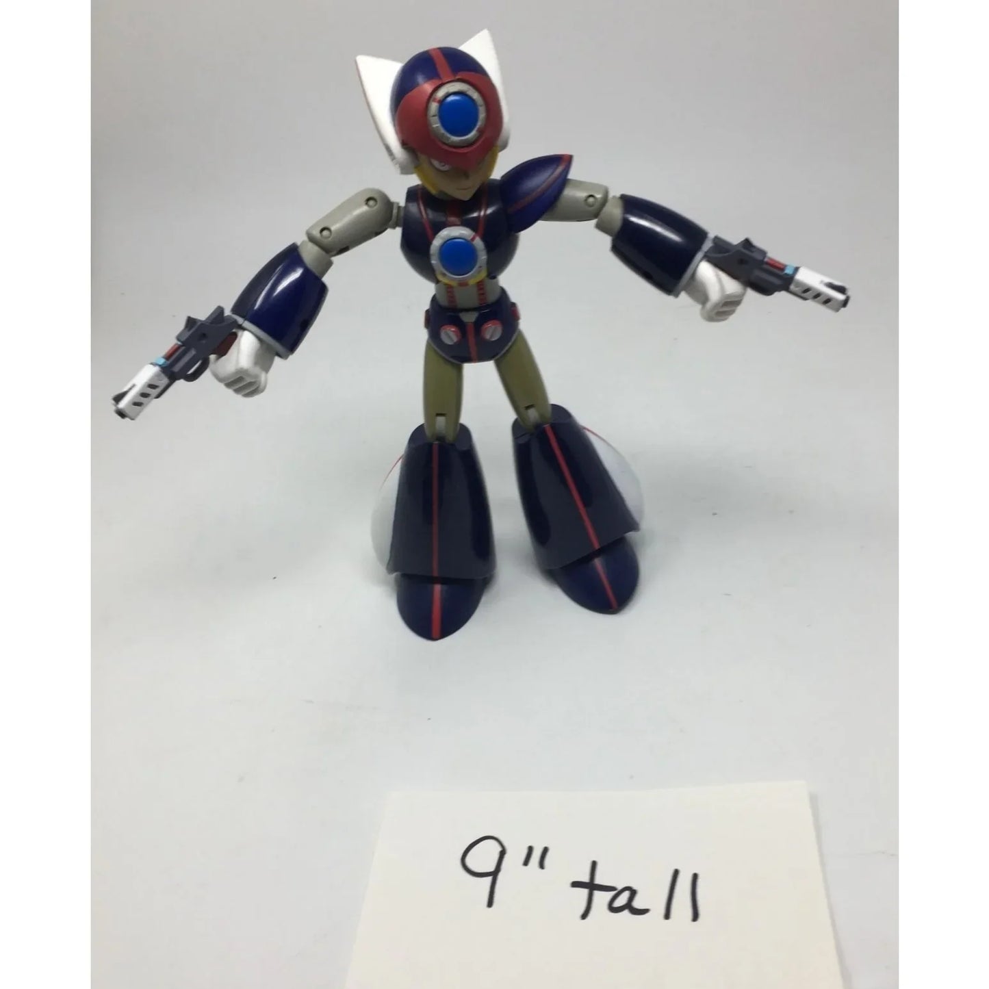 Vintage 2004 Jazwares Inc. Megaman X AXL 9" Tall Action Figure Toy - A+ Stuff