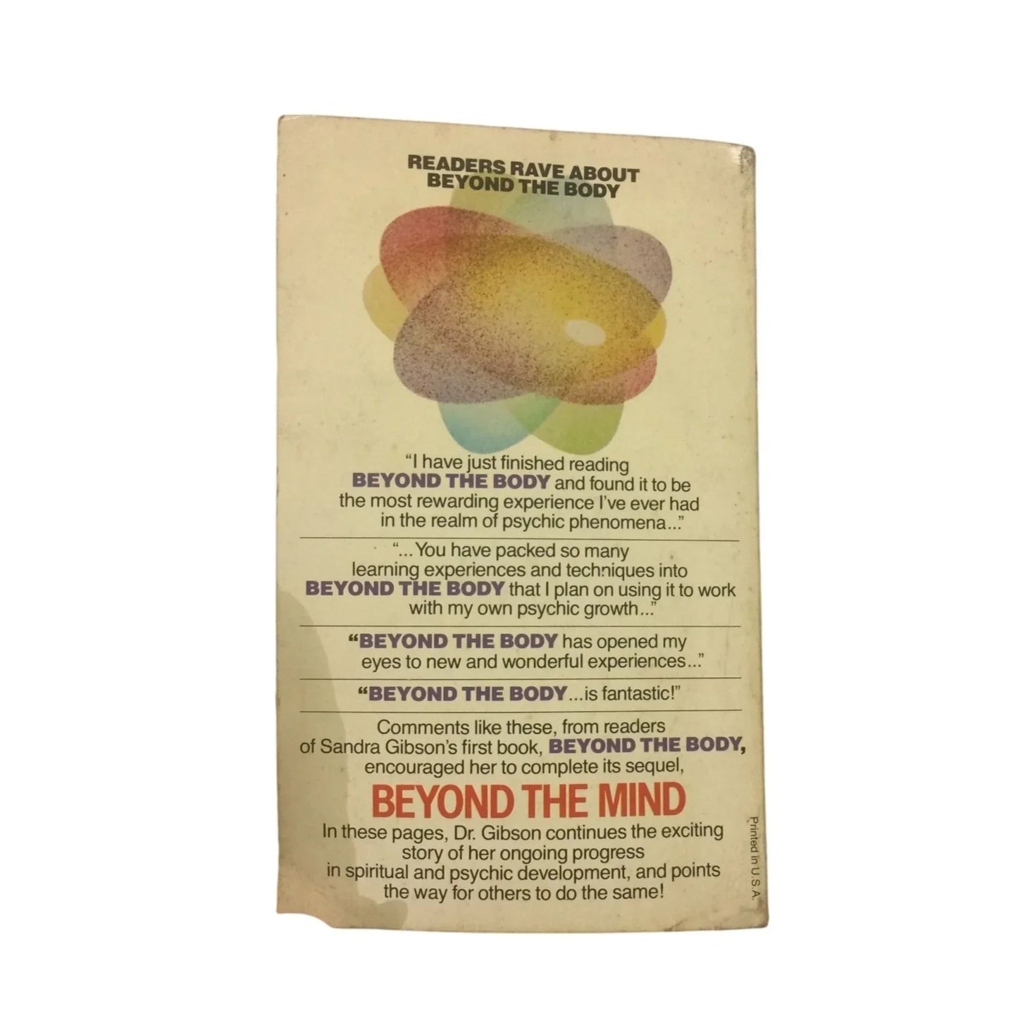 Beyond The Mind by Sandra Gibson Paperback book - A+ Stuff