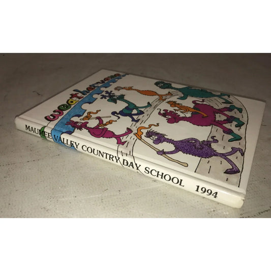 Vintage 1994 WEATHERVANE Maumee Valley Country Day School Yearbook - A+ Stuff