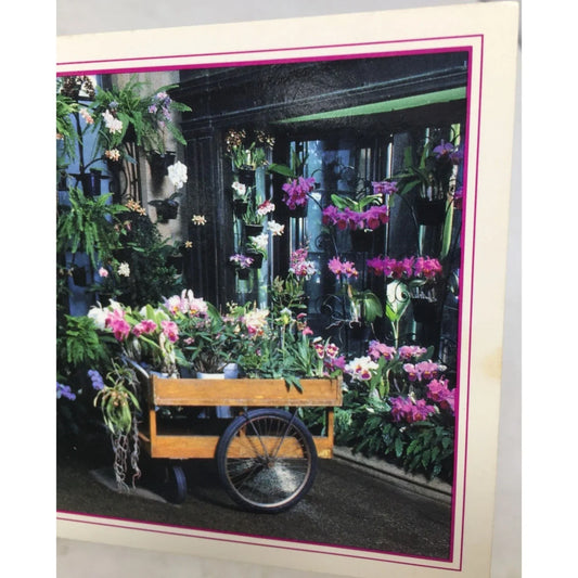 Collectible Post card with Orchids- Longwood Gardens Kennett Square, PA 19348 longwood gardens A+ Stuff