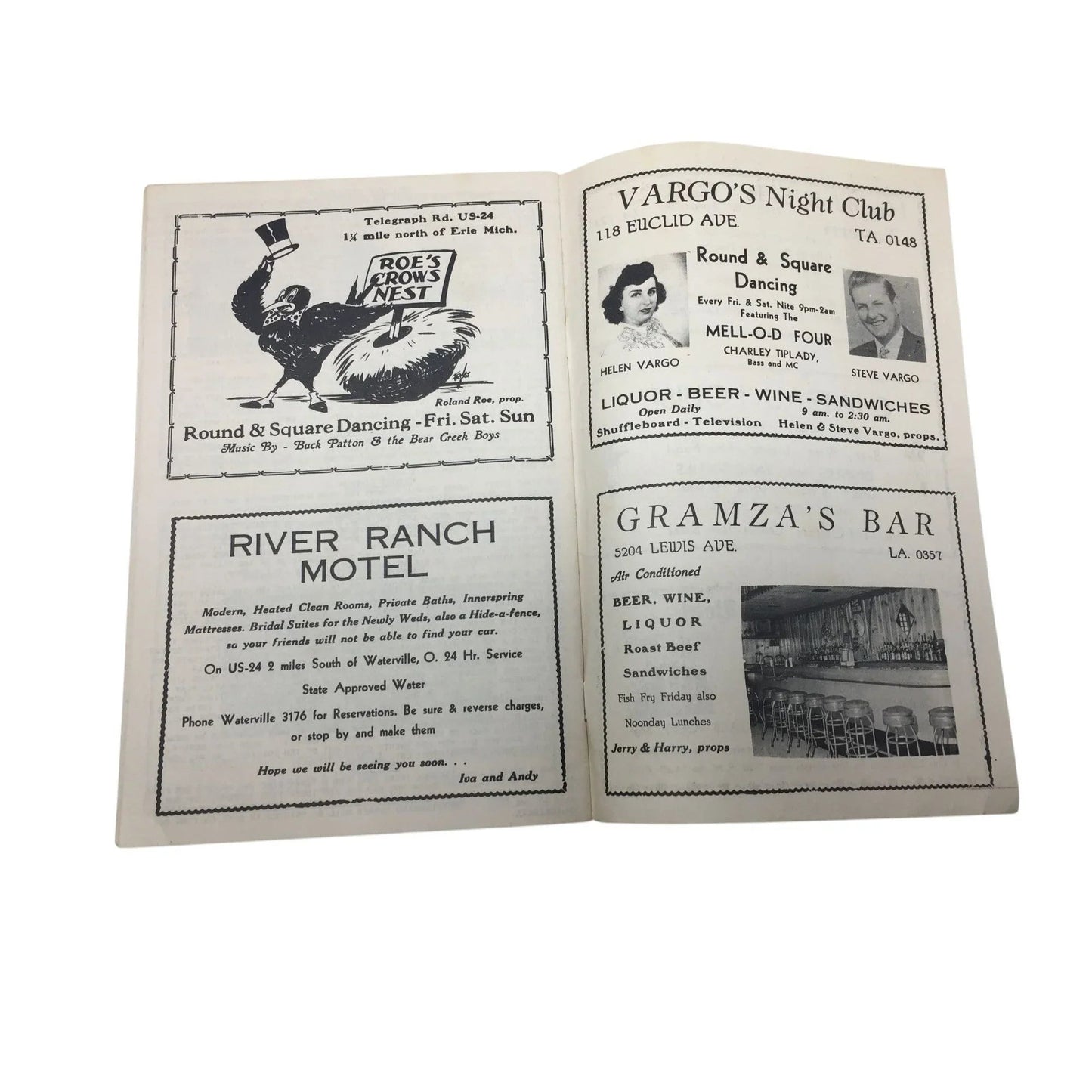 Cabaret Chatter Featuring Bob's Scenic Lounge - Toledo's Caterer's Newsie - A+ Stuff - Books - A+ Stuff