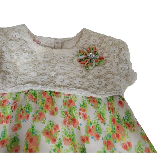 Little Lass Baby/Toddlers Floral Shirt Size 24M - A+ Stuff