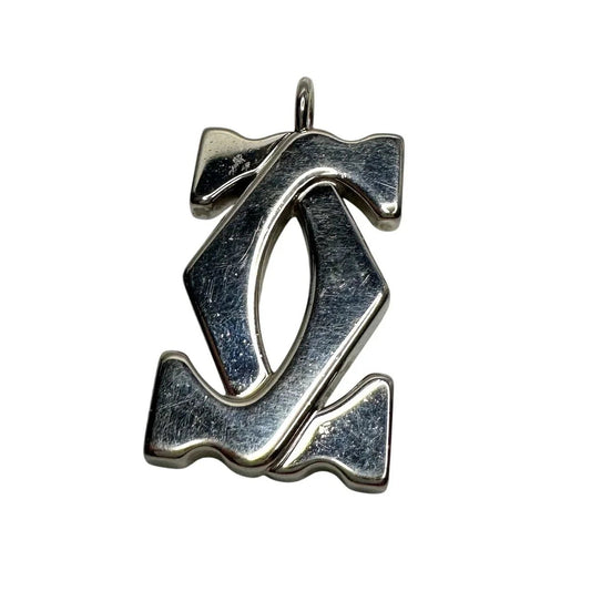 Cartier 2C Logo Pendant (aka C De Cartier Necklace Top) - Cartier - pendant - A+ Stuff