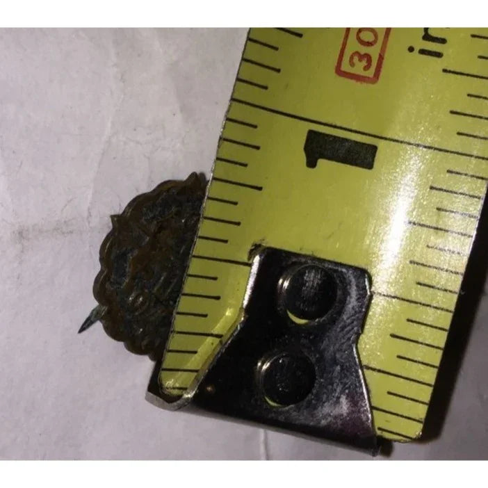 Vintage Little's System Cross and Crown Sunday School Metal Pin - A+ Stuff