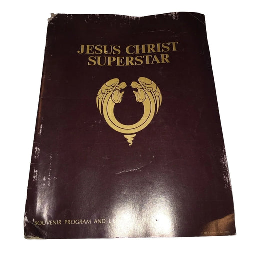 Vintage Collectible Jesus Christ Superstar Souvenir Program & Libretto - A+ Stuff