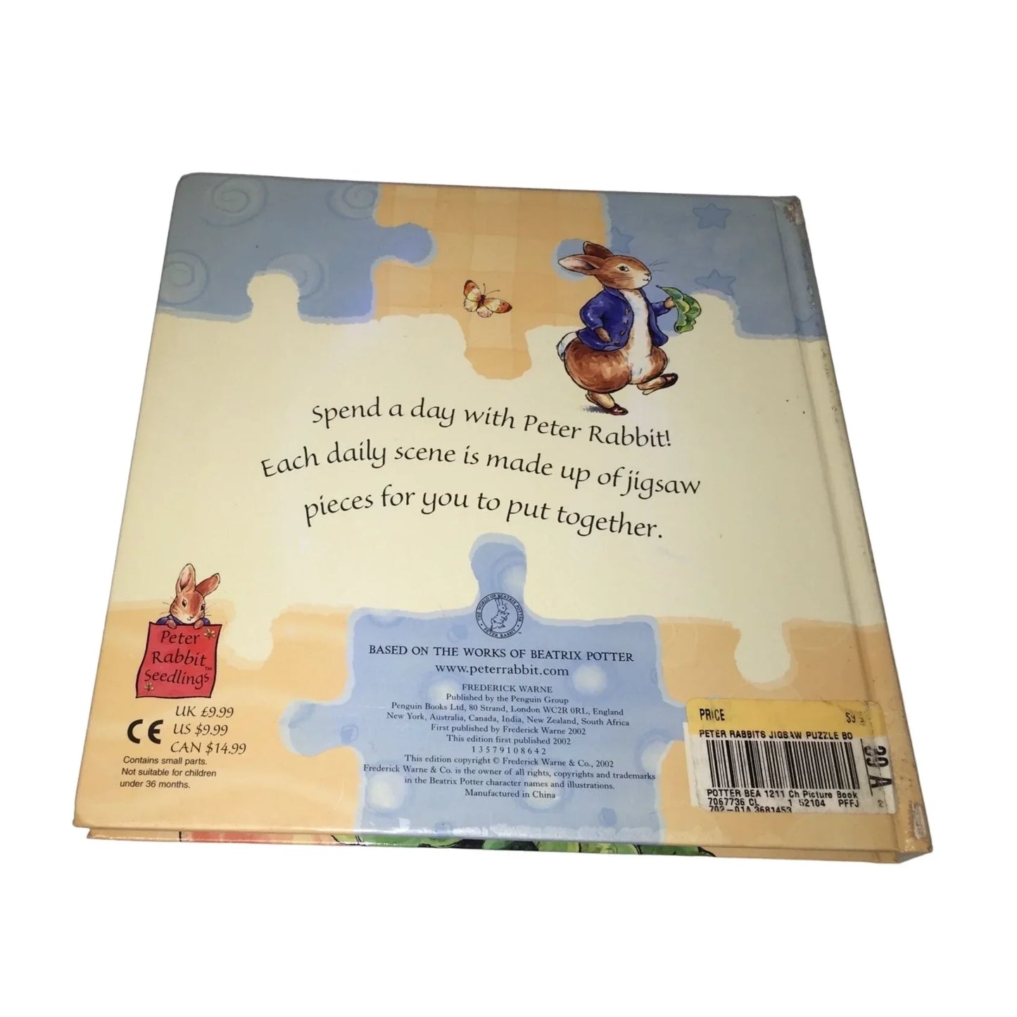 The Peter Rabbit Jigsaw Puzzle Book by Potter, Beatrix - A+ Stuff