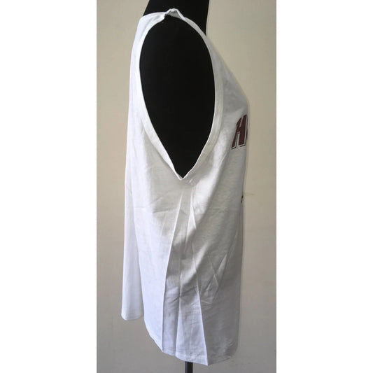Hard Rock Cafe Honolulu Size Large Unisex White Tank Top - A+ Stuff