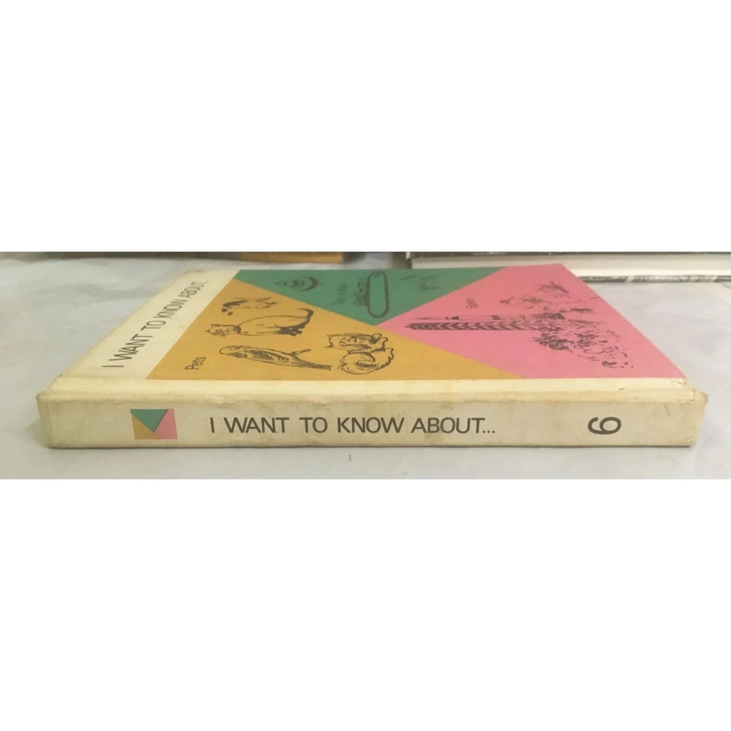 I Want to Know About... Pets, Toys at Work, and Space Vintage Childrens Book - A+ Stuff