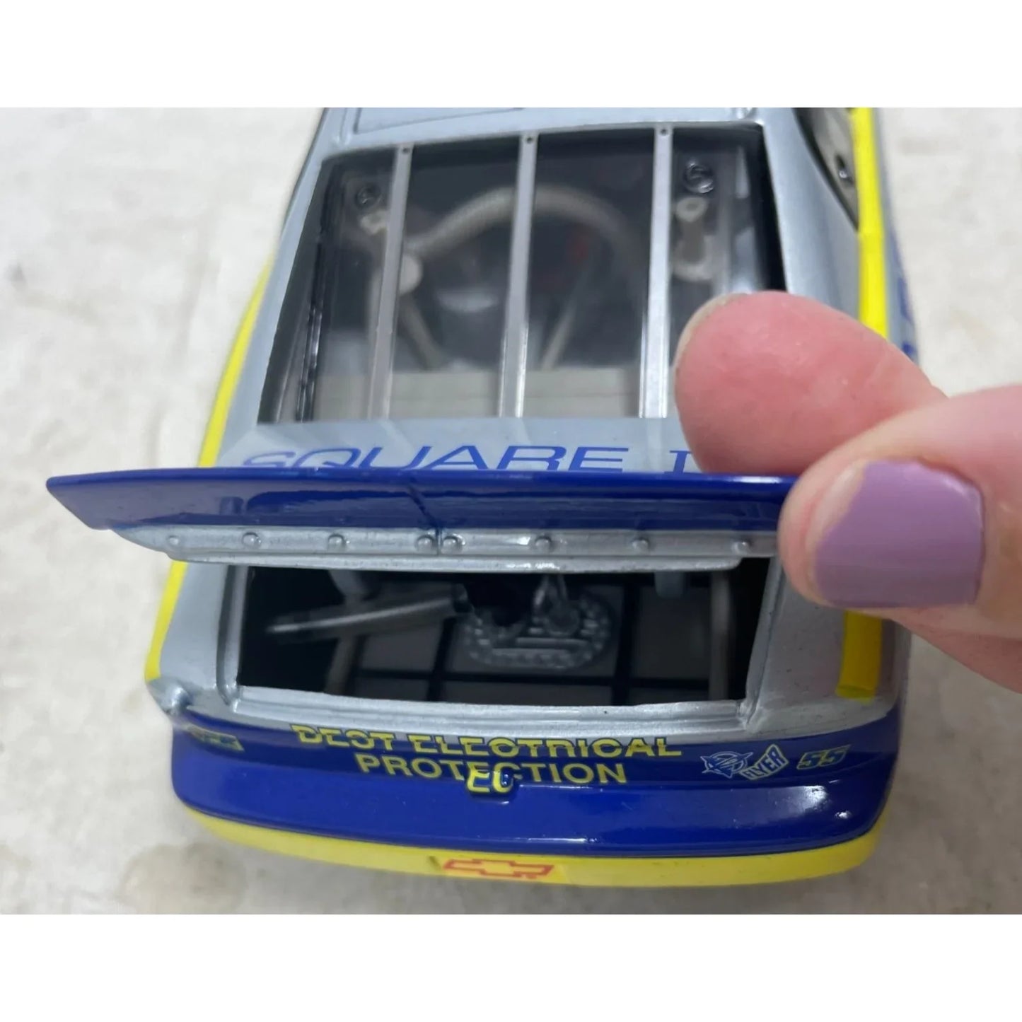 Kenny Wallace - Elite - #55 Square D - Nascar Racers - 1999 Monte Carlo Elite - A+ Stuff
